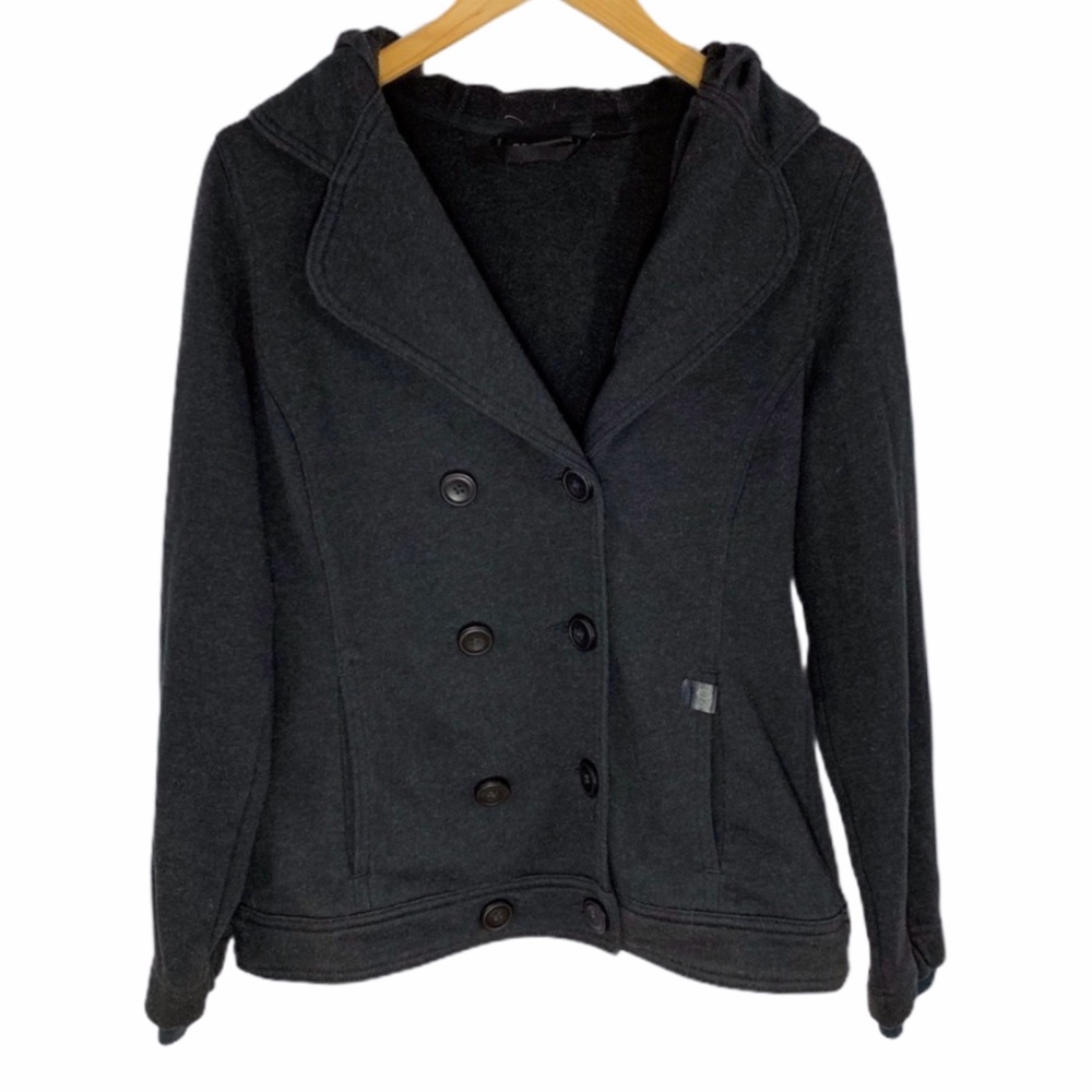 🎁 2/$20 Mountain Hardwear Hooded Black Jacket, S